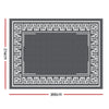 Outdoor Rug 274x366cm Reversible Greek Key Mat