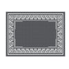 Outdoor Rug 274x366cm Reversible Greek Key Mat