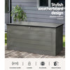 Gardeon 680L Outdoor Storage Box – Lockable Black