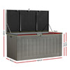 Gardeon Outdoor Storage Box 830L Lockable Garden Bench