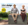 Gardeon Outdoor Storage Box 830L Lockable Garden Bench