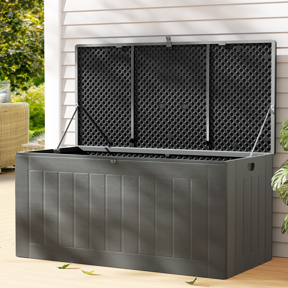 Gardeon Outdoor Storage Box 830L Lockable Garden Bench