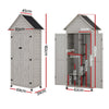 Gardeon Outdoor Storage Cabinet – Grey