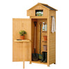 Gardeon Outdoor Storage Cabinet with Folding Table
