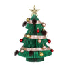 47cm Green Honeycomb Tabletop Christmas Tree