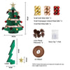 47cm Green Honeycomb Tabletop Christmas Tree