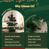 47cm Green Honeycomb Tabletop Christmas Tree