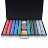1000pc Poker Chips Set – Casino Texas Hold’em with Case