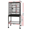 i.Pet 144cm Large Bird Cage Aviary