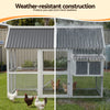 i.Pet Outdoor Chicken Coop & Rabbit Hutch with Run