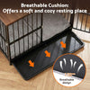 i.Pet Large Wooden Dog Crate Furniture 93cm Black