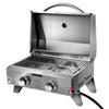 Grillz Portable 2-Burner Gas BBQ Grill