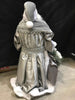 Grey & White Standing Santa – 55cm