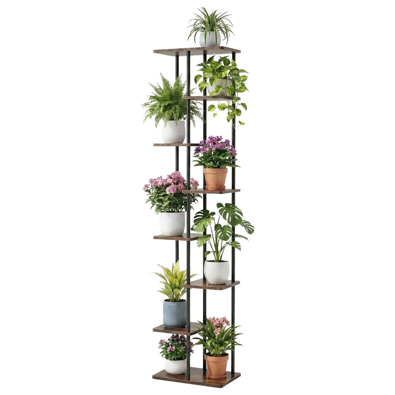 Artiss 8-Tier Plant Stand Metal Flower Pot Shelf