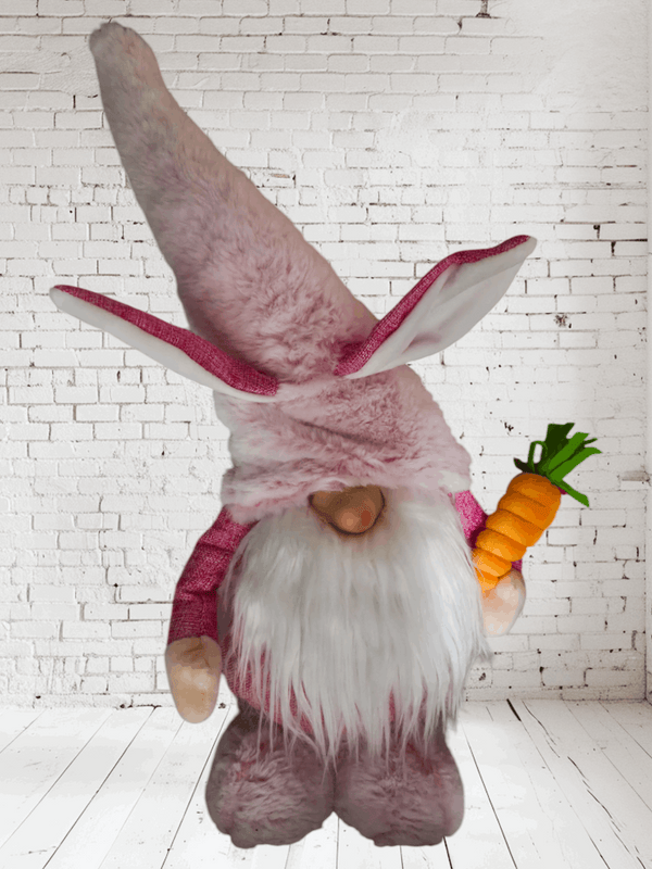 Extendable Plush Easter Gnome 50cm