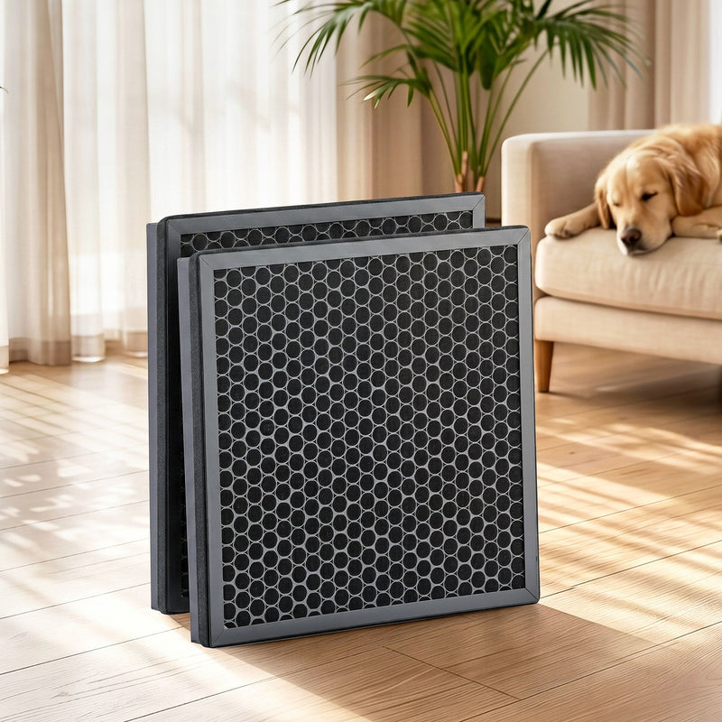 Devanti H12 HEPA Air Purifier Replacement Filter 2 Pack – Dual Intake