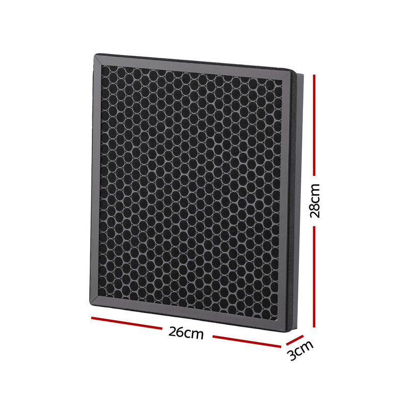 Devanti H12 HEPA Air Purifier Replacement Filter 2 Pack – Dual Intake