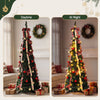 197cm Pre-Decorated Pop-Up Christmas Tree