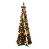 197cm Pre-Decorated Pop-Up Christmas Tree