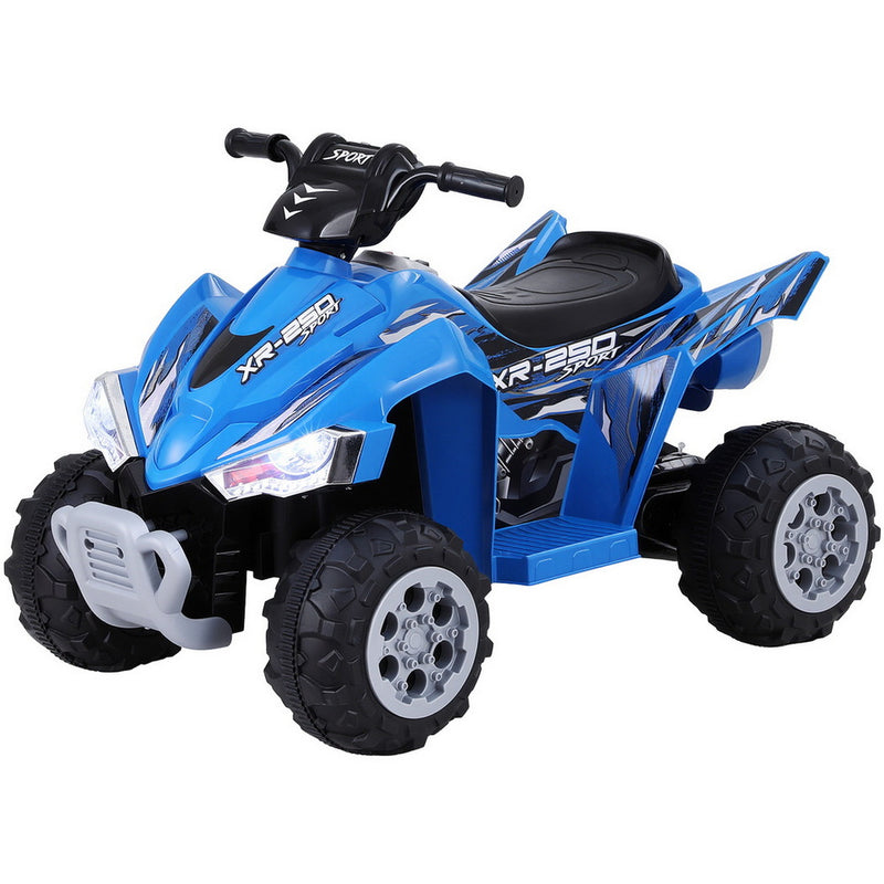 Rigo Kids 12V Electric Ride-On ATV Quad – Blue