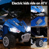 Rigo Kids 12V Electric Ride-On ATV Quad – Blue