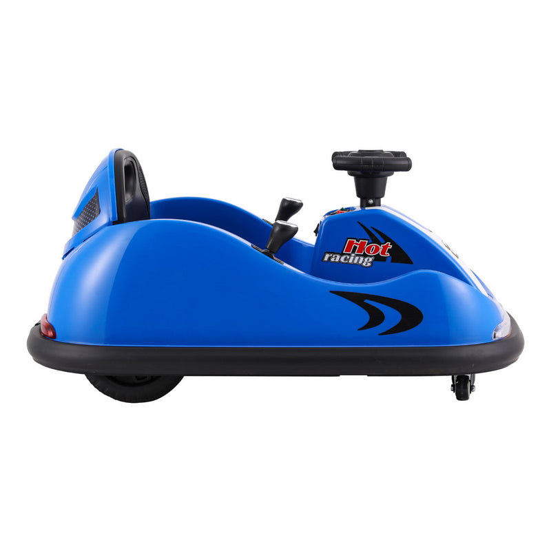 Rigo Kids 6V Electric Bumper Car with Remote – Blue