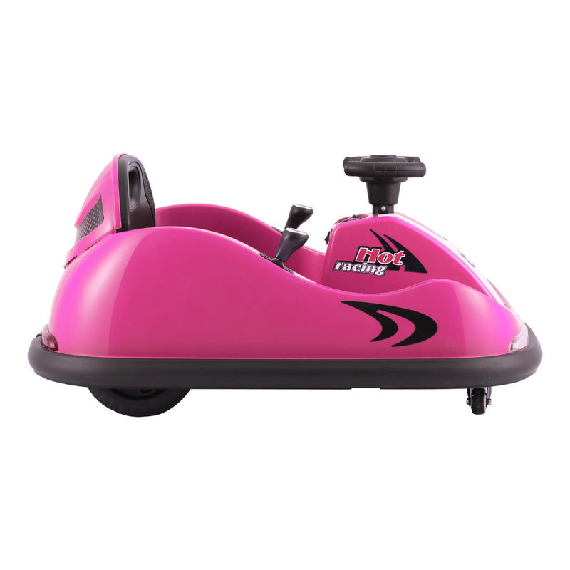 Rigo Kids 6V Electric Bumper Car with Remote – Pink
