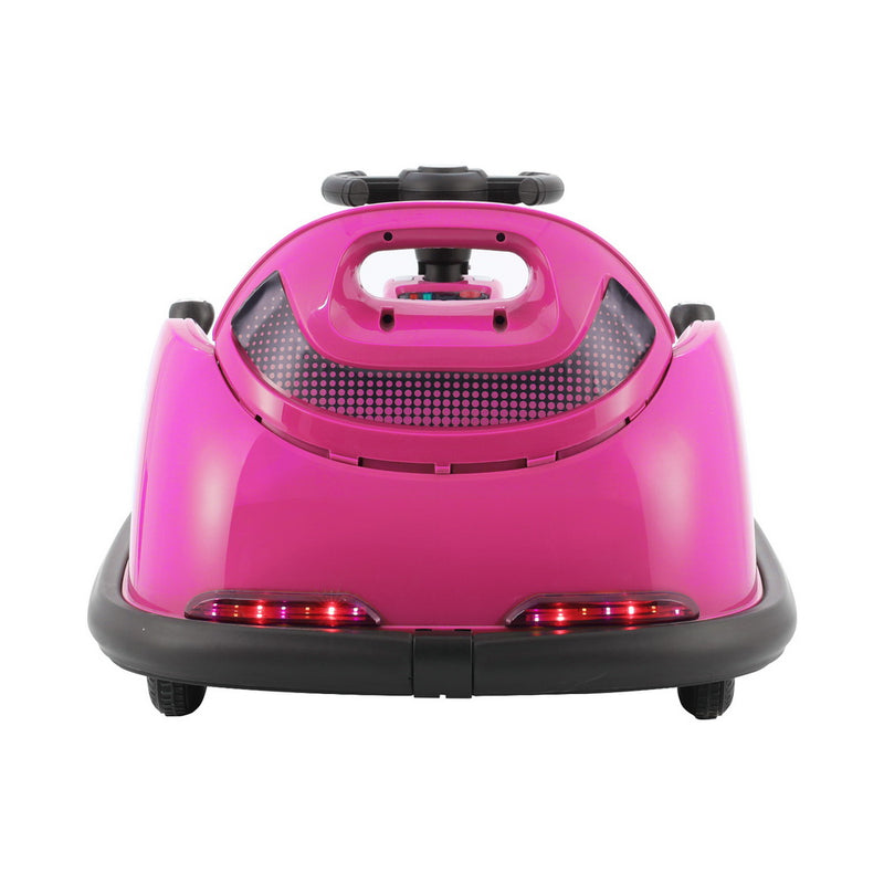 Rigo Kids 6V Electric Bumper Car with Remote – Pink