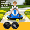 Rigo 12V Kids Ride-On Bumper Car with Remote – Blue