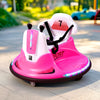 Rigo 12V Kids Ride-On Bumper Car with Remote – Pink