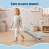 Rigo 12V Kids Ride On Cleaning Car with Mop 86cm Grey