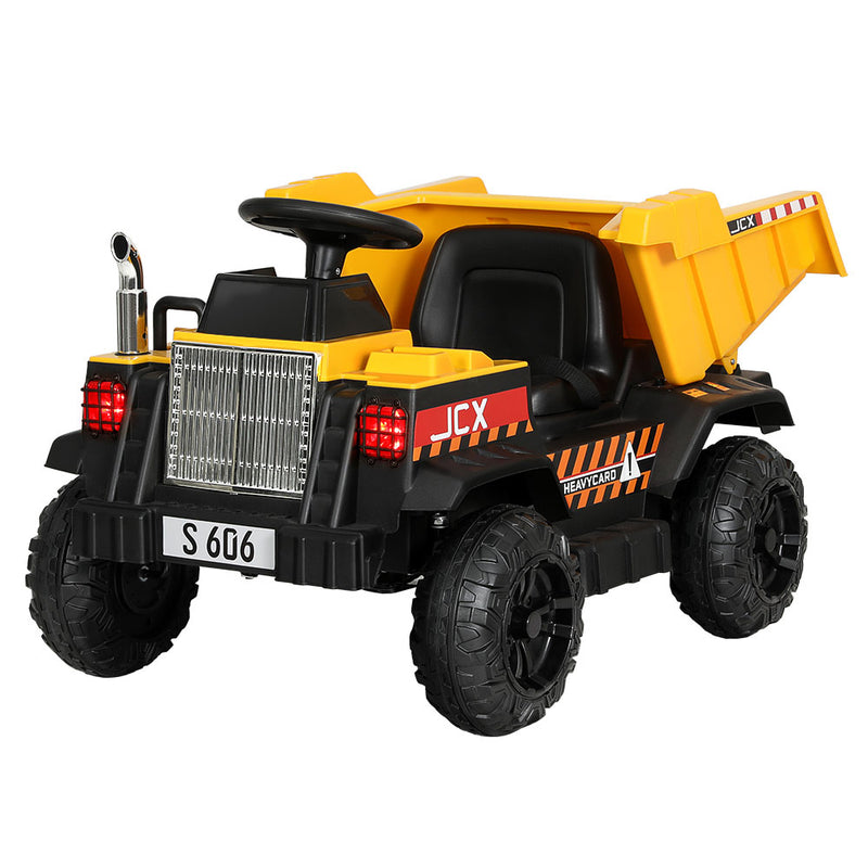 Rigo Kids Electric Ride-On Dump Truck – Yellow