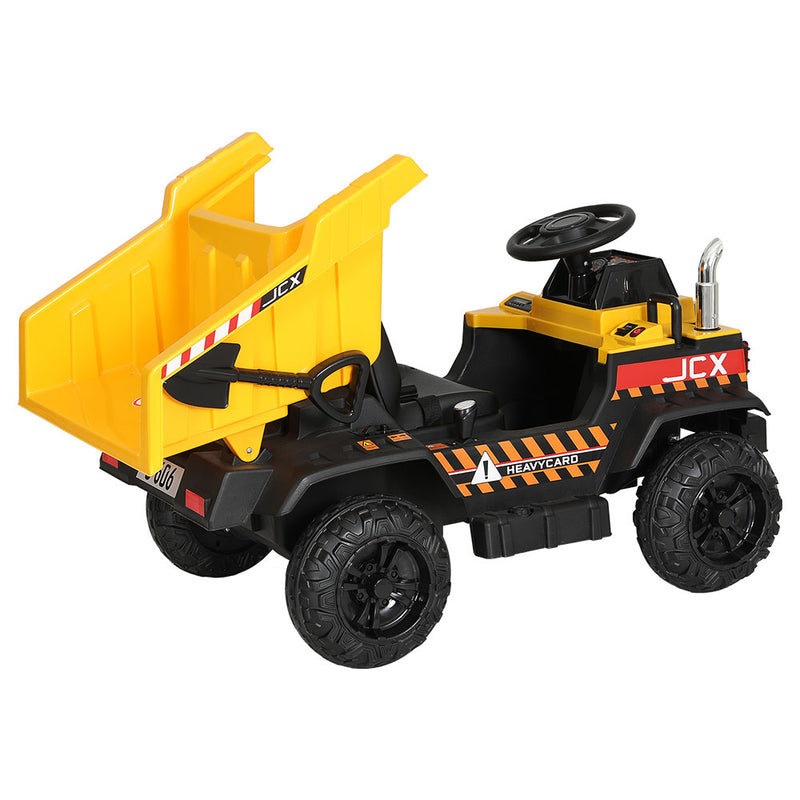 Rigo Kids Electric Ride-On Dump Truck – Yellow
