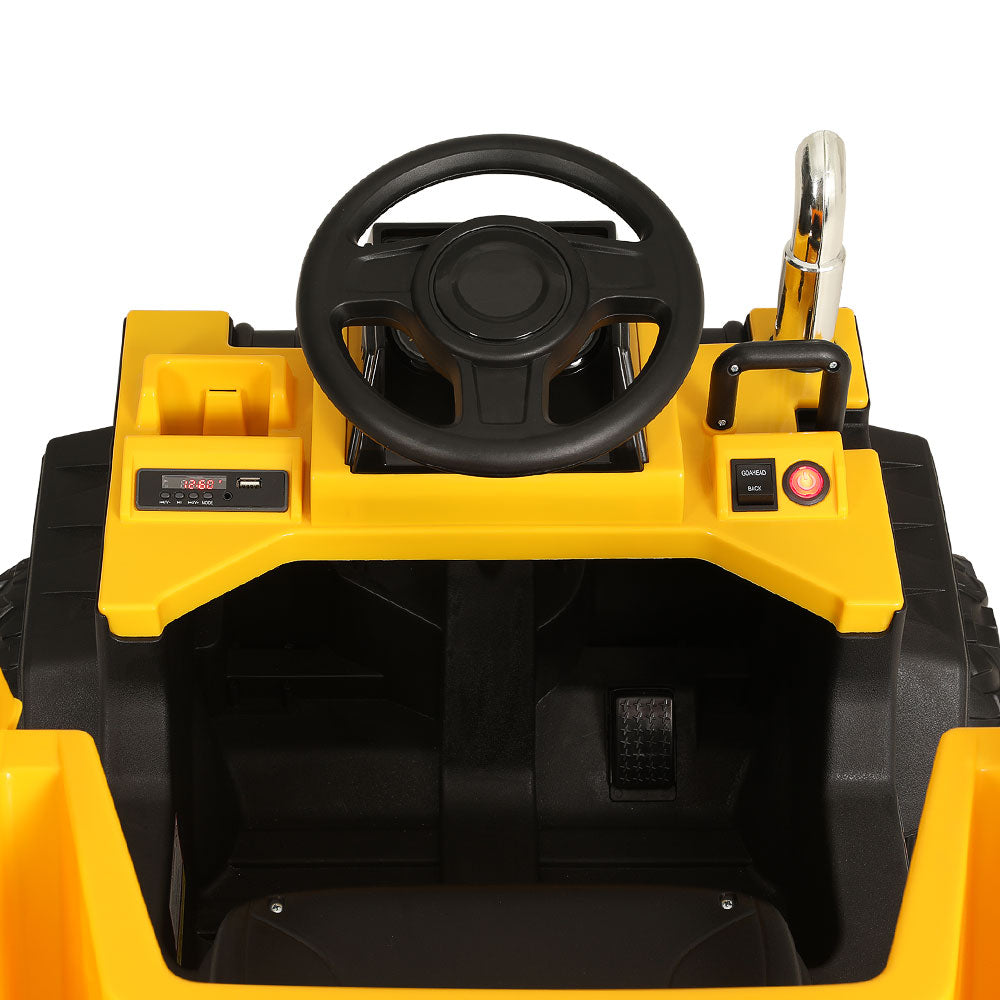 Rigo Kids Electric Ride-On Dump Truck – Yellow