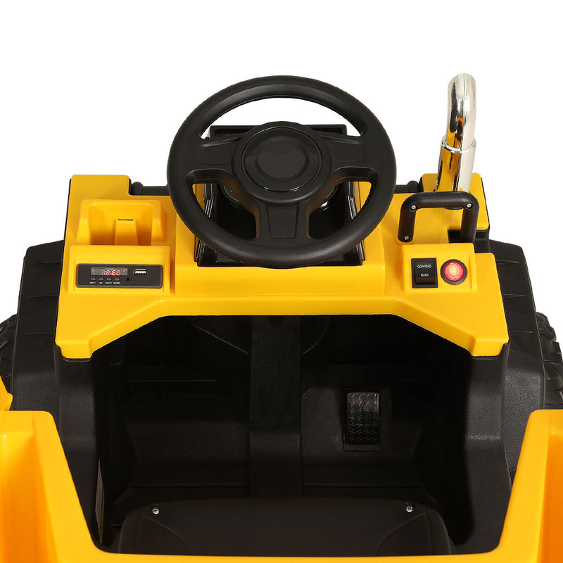 Rigo Kids Electric Ride-On Dump Truck – Yellow