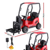 Rigo Kids 12V Electric Forklift Ride-On with Remote – Red