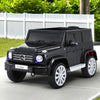 Kids Electric Ride-On Car – Mercedes-Benz G500 Licensed, Horn & Remote (12V, Black)