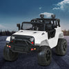 Rigo Kids Electric Ride-On Jeep – 12V Battery with Remote (White)