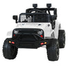 Rigo Kids Electric Ride-On Jeep – 12V Battery with Remote (White)