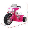 Rigo Kids 6V Electric Patrol Police Car – Pink