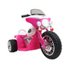 Rigo Kids 6V Electric Patrol Police Car – Pink