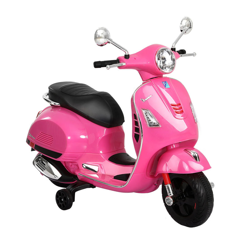 Kids Electric Ride-On Vespa GTS – Pink