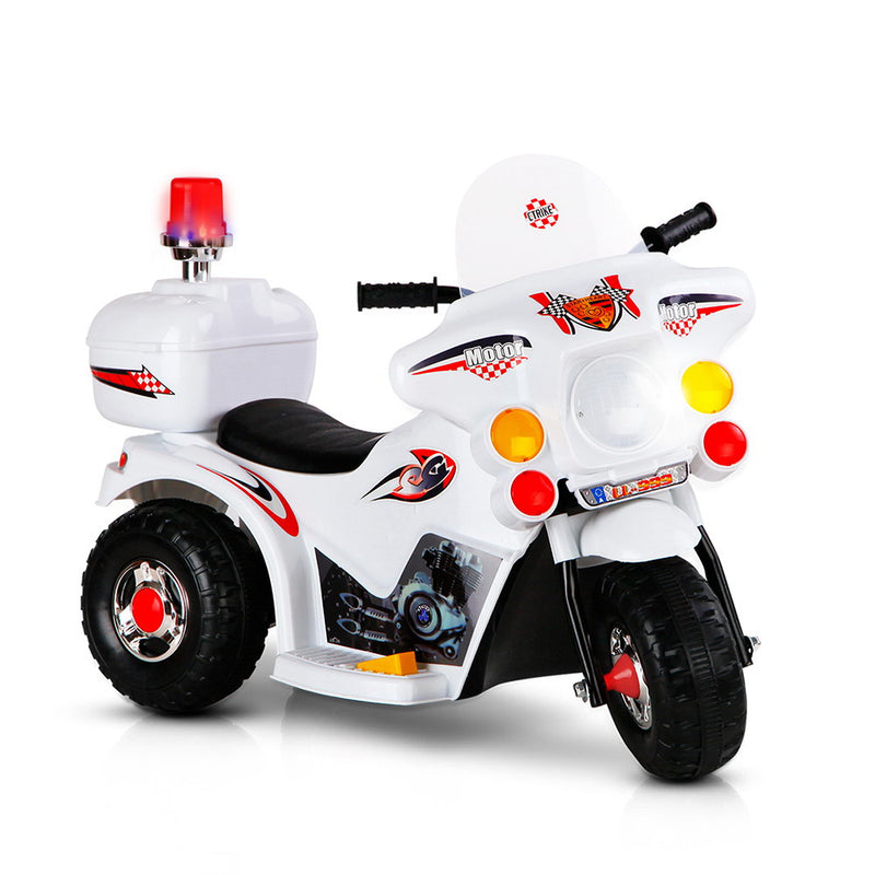 Rigo Kids Electric Police Motorcycle