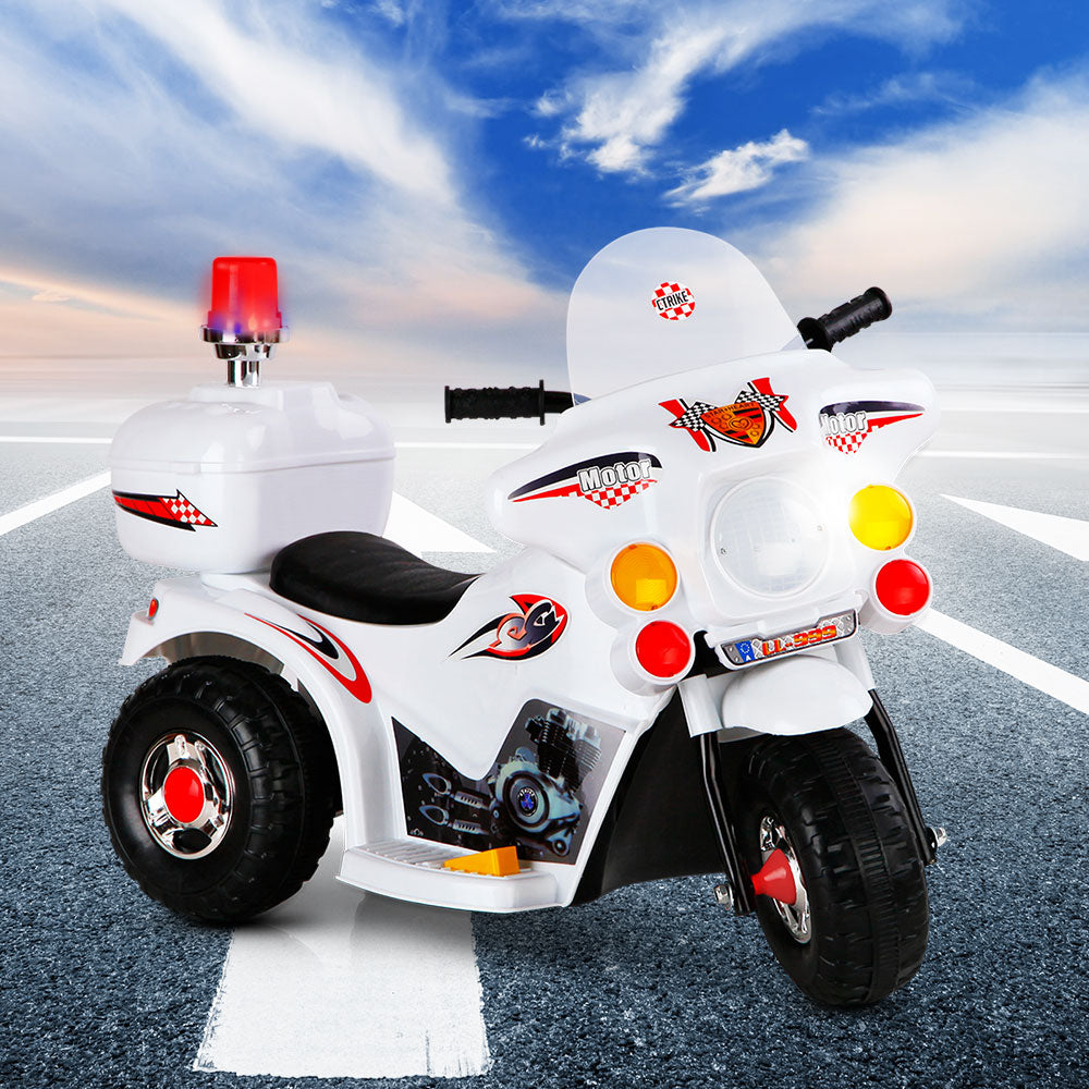 Rigo Kids Electric Police Motorcycle