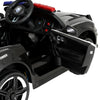 Rigo Kids Electric Patrol Police Car – 12V Battery Powered (Black)