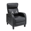 Artiss PU Leather Massage Recliner Chair – Black