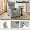 Artiss Grey Fabric Massage Recliner Chair