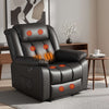 Artiss Massage Recliner Chair with Heat & USB – Black