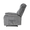 Artiss Electric Massage Recliner Chair – Heated Grey Velvet