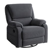 Artiss Rocking Recliner Chair – 360° Swivel, Heated Massage